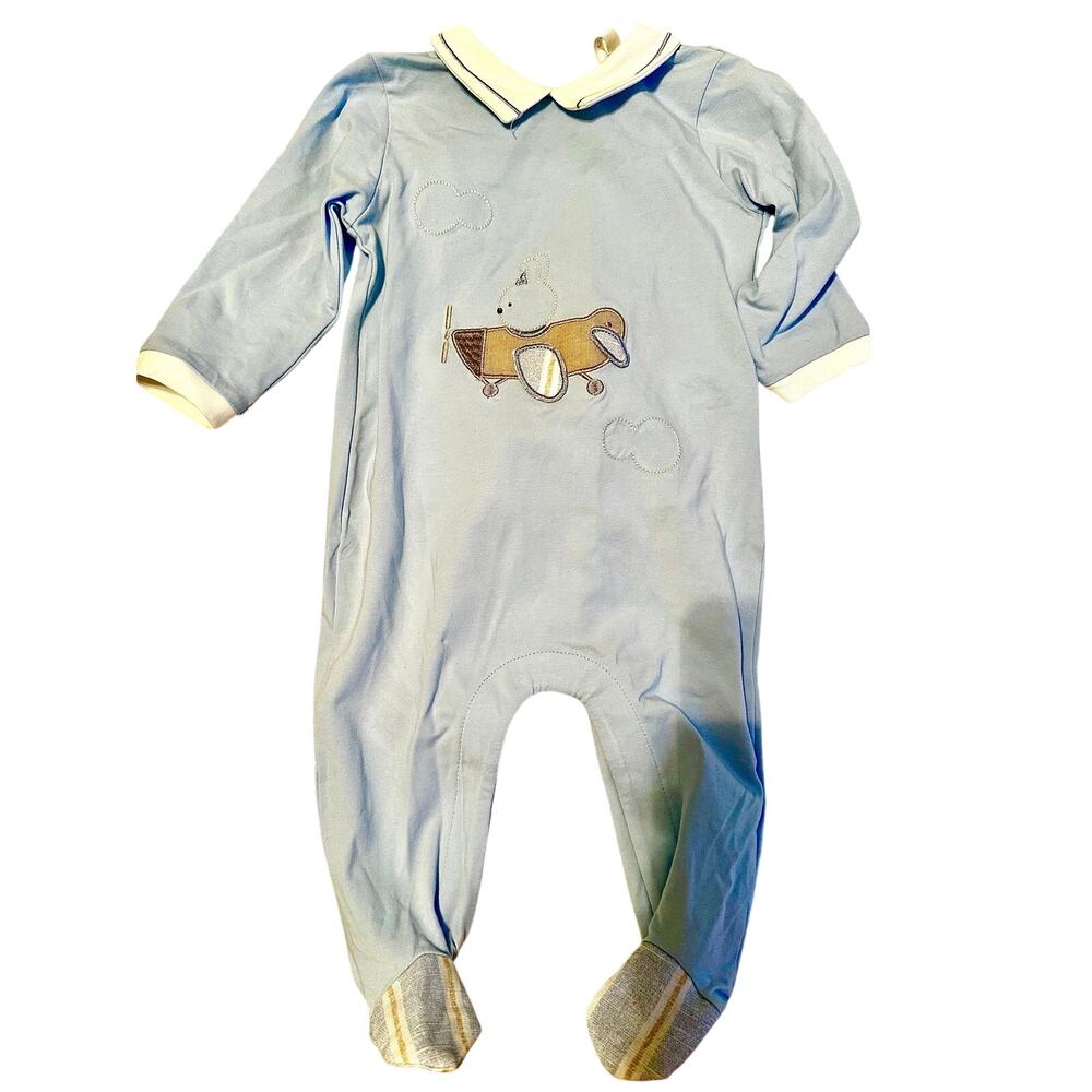 Mayoral baby blue onsie